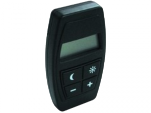 Diaľkový ovládač k rádiovo ovládáteľnej elektronickej termostatickej hlavici HERZ